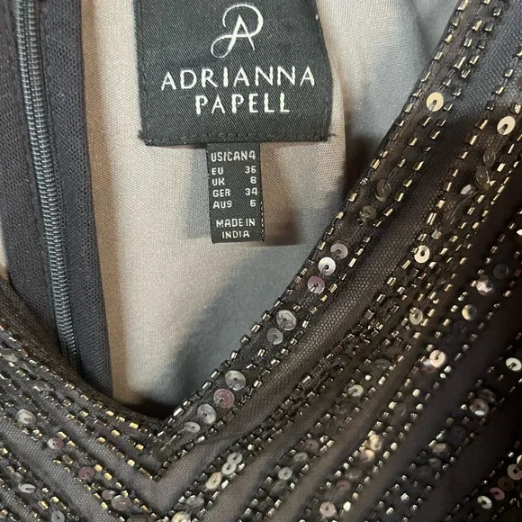 Adrianna Papell Sequin Dress - Picture 4 of 14